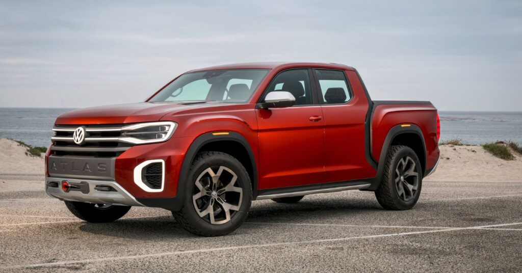 Volkswagen Atlas Tanoak Concept (Image Credit: Volkswagen newsroom)